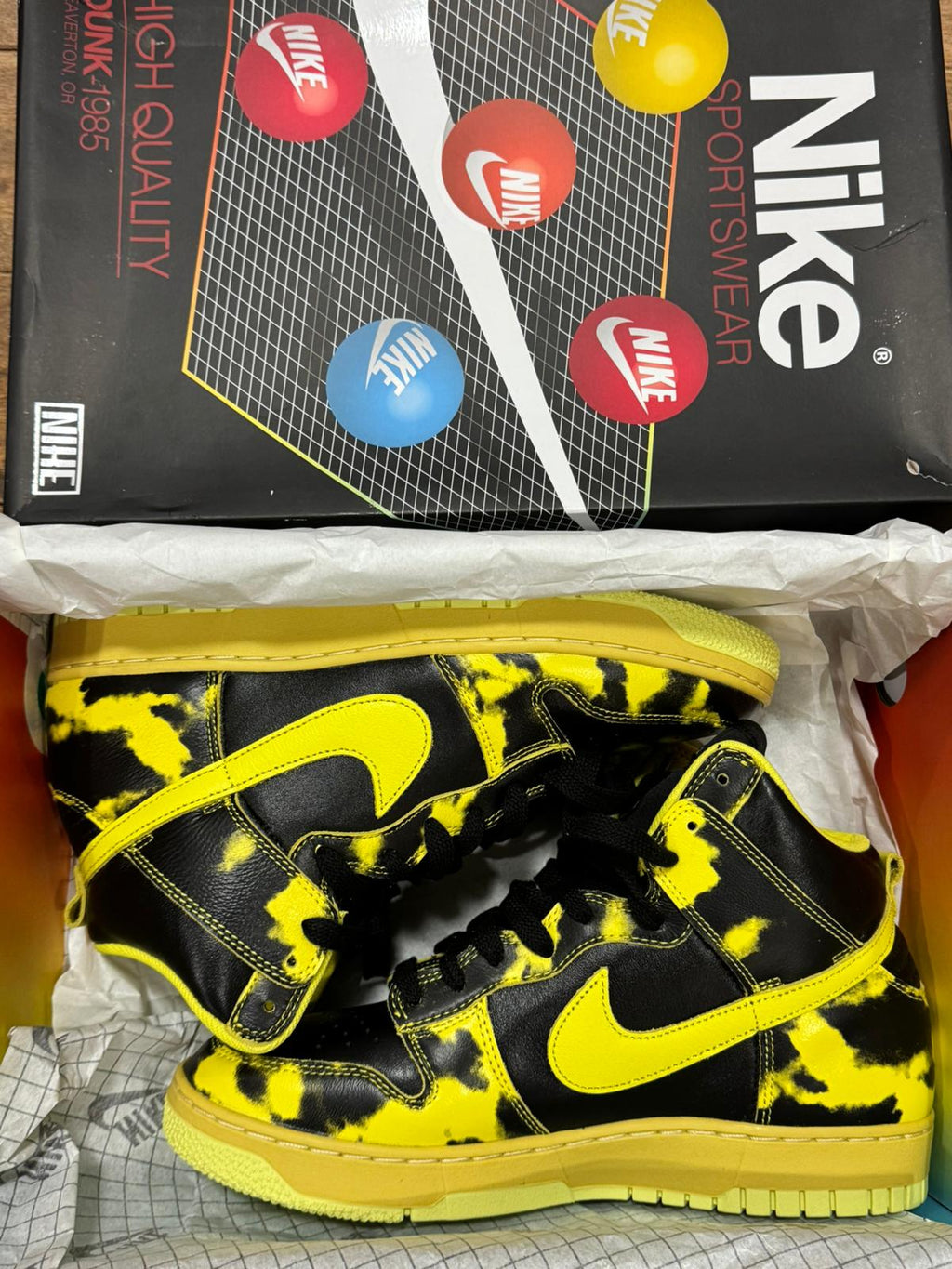 Nike Dunk Black&Yellow