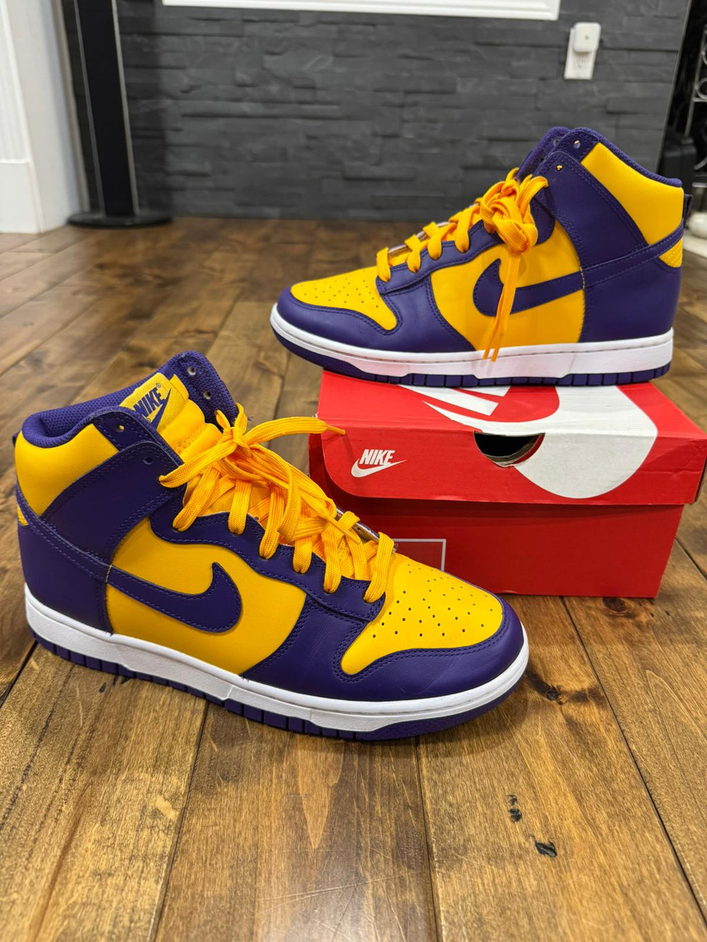 Nike Dunk Purple&Yellow