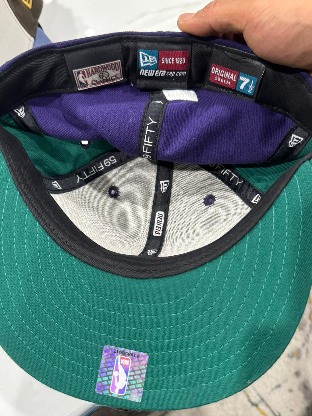 Boné New Era Utah Jazz 7 1/2